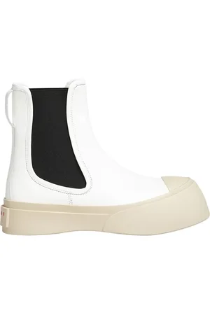 Marni Dames, Schoenen, Wit, Maat: 38 EU Leer