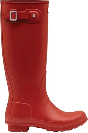 Hunter Dames, Schoenen, Rood, Maat: 37 EU Poliester