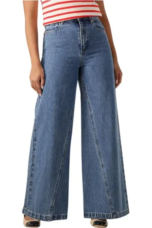 ABrand Dames, Jeans, Blauw, Maat: W27 Katoen
