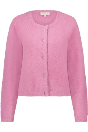 Fabienne Chapot Dames, Truien, Roze, Maat: S Nylon