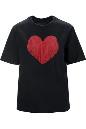 Dsquared2 Dames, Tops, Zwart, Maat: 2XS Katoen