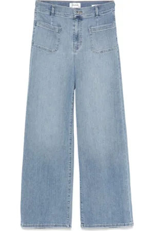 Frame Dames, Jeans, Blauw, Maat: W27 Katoen