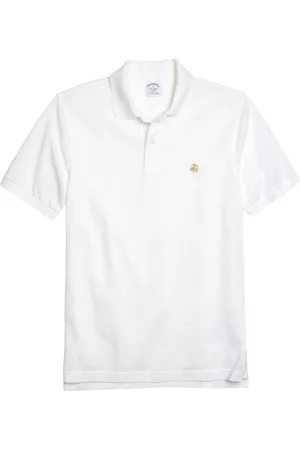 Brooks Brothers Heren, Tops, Wit, Maat: XL Katoen