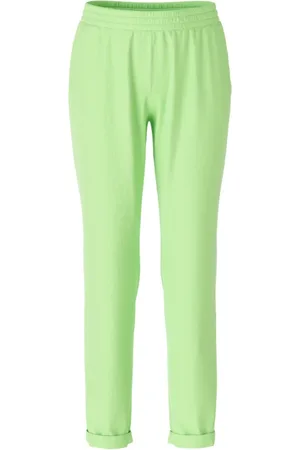 Marc Cain Dames, Broeken, Groen, Maat: XL Katoen