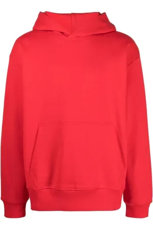 Diesel Heren, Sweatshirts & Hoodies, Rood, Maat: M Katoen