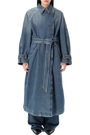 Isabel Marant Dames, Mantels, Blauw, Maat: XS Denim