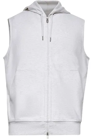 Brunello Cucinelli Heren, Sweatshirts & Hoodies, Grijs, Maat: 2XL Katoen