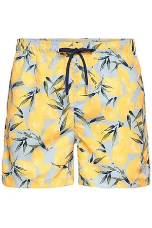 GANT Heren, Badkleding, Geel, Maat: 2XL Poliester