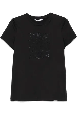 Max Mara Dames, Tops, Zwart, Maat: L