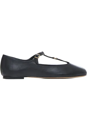 Chloé Dames, Schoenen, Zwart, Maat: 38 1/2 EU Leer