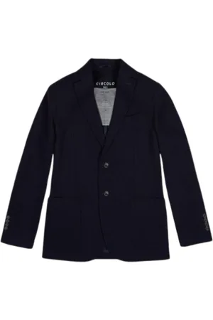 Circolo Heren, Jassen, Blauw, Maat: XL Wol