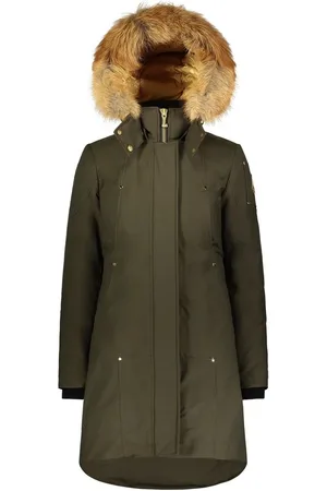 Moose Knuckles Dames, Mantels, Groen, Maat: M Katoen