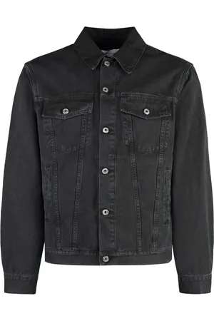 OFF-WHITE Heren, Jassen, Zwart, Maat: M Denim