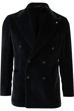 TAGLIATORE Heren, Pakken, Blauw, Maat: L Velours