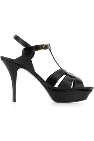 Saint Laurent Dames, Schoenen, Zwart, Maat: 40 EU Leer