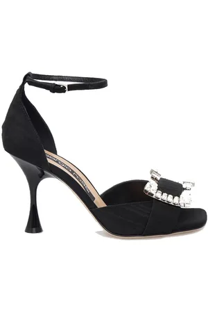 Sergio Rossi Dames, Schoenen, Zwart, Maat: 39 1/2 EU