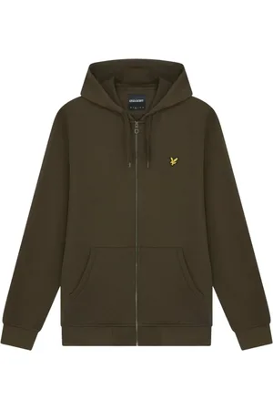 Lyle & Scott Heren, Sweatshirts & Hoodies, Groen, Maat: M Katoen