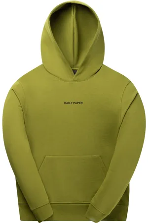 Daily paper Heren, Sweatshirts & Hoodies, Geel, Maat: S Nylon
