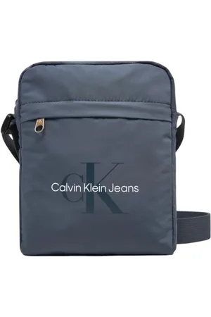 Calvin Klein Heren, Tassen, Blauw, Maat: ONE Size Poliester