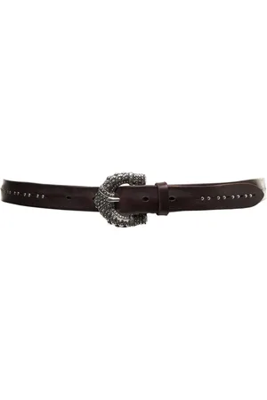 Orciani Dames, Accessoires, Bruin, Maat: 90 CM Leer