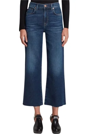 7 for all Mankind Dames, Jeans, Blauw, Maat: W29 Katoen