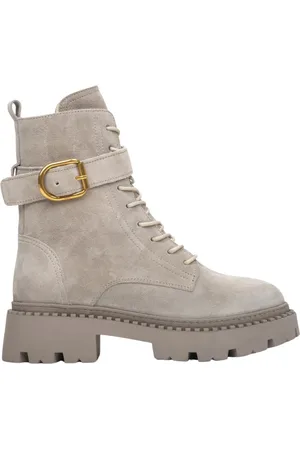 Estro Dames, Schoenen, Grijs, Maat: 38 EU Velours