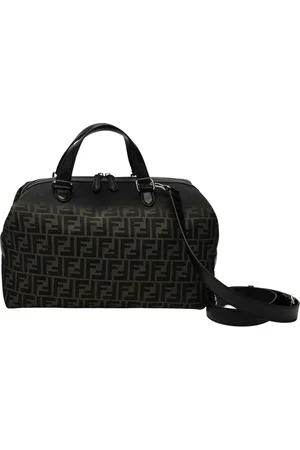 Fendi Heren, Tassen, Zwart, Maat: ONE Size Leer