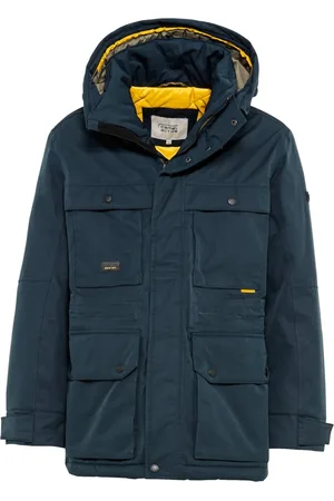Camel Active Heren, Jassen, Blauw, Maat: L Katoen