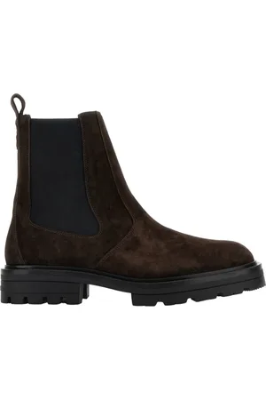 Hogan Heren, Schoenen, Bruin, Maat: 43 1/2 EU Suède