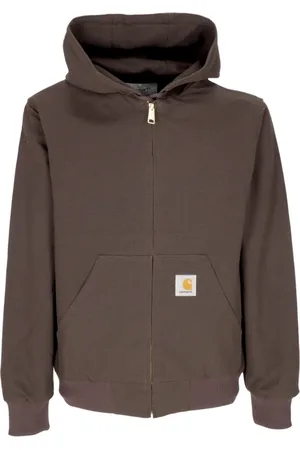 Carhartt Heren, Sweatshirts & Hoodies, Bruin, Maat: S Fleece