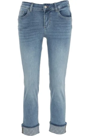 Liu Jo Dames, Jeans, Blauw, Maat: W30 Katoen