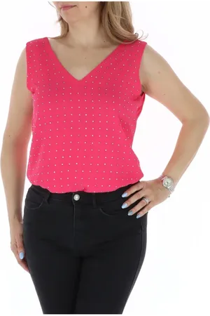Gaudi Dames, Tops, Roze, Maat: S Viscose