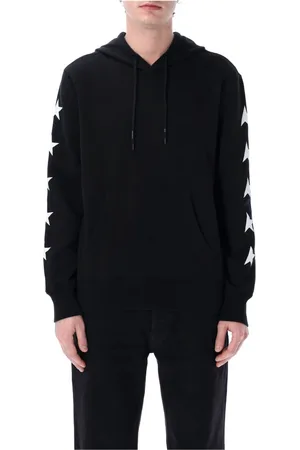Golden Goose Heren, Sweatshirts & Hoodies, Zwart, Maat: L Katoen