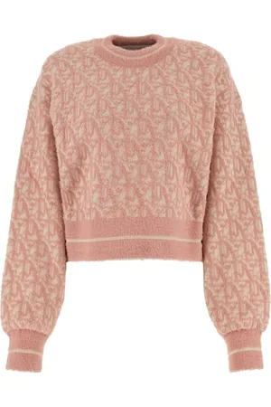 Palm Angels Dames, Sweatshirts & Hoodies, Roze, Maat: S Nylon