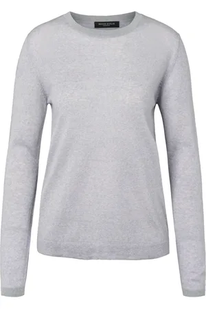Bruuns Bazaar Dames, Truien, Grijs, Maat: XL