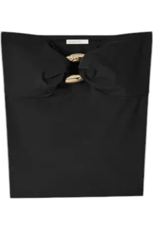 Patrizia Pepe Dames, Tops, Zwart, Maat: S