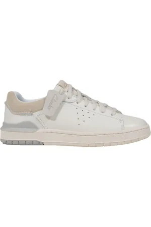 Clarks Heren, Schoenen, Wit, Maat: 41 1/2 EU Leer