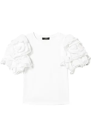 ACTITUDE Dames, Tops, Wit, Maat: M Katoen