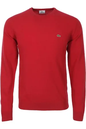 Lacoste Heren, Truien, Rood, Maat: S Katoen