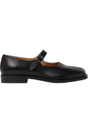 Maison Margiela Dames, Schoenen, Zwart, Maat: 38 EU Leer