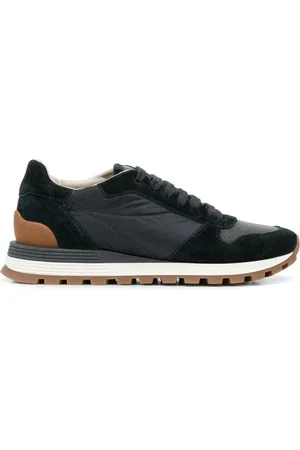 Brunello Cucinelli Dames, Schoenen, Zwart, Maat: 39 EU Leer