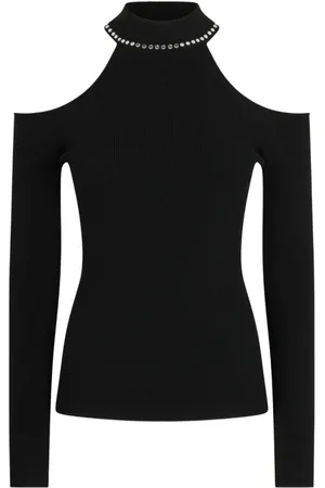 Liu Jo Dames, Truien, Zwart, Maat: S Polyamide