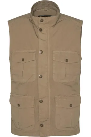 Barbour Heren, Jassen, Bruin, Maat: M Katoen