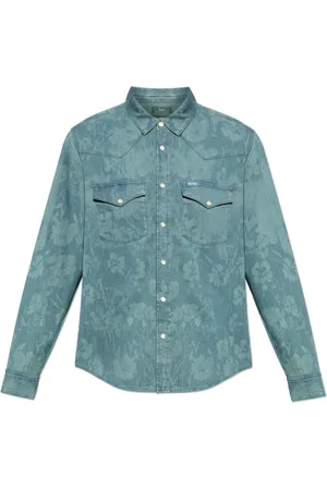 Paul Smith Heren, Overhemden, Blauw, Maat: M Katoen