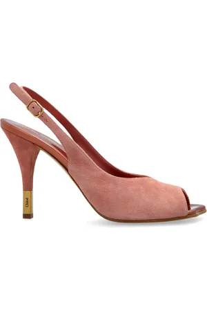 Chloé Dames, Schoenen, Roze, Maat: 38 1/2 EU Suède