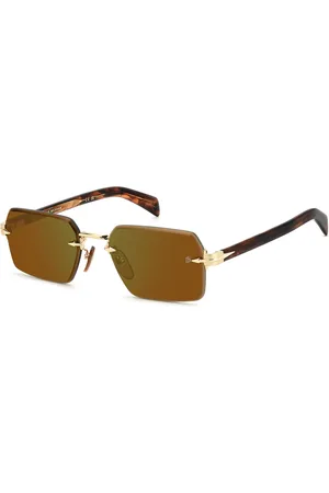 DB EYEWEAR BY DAVID BECKHAM Heren, Accessoires, Geel, Maat: 56 MM