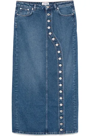 Jean Paul Gaultier Dames, Rokken, Blauw, Maat: XS Denim