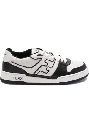 Fendi Heren, Schoenen, Zwart, Maat: 41 1/2 EU Leer