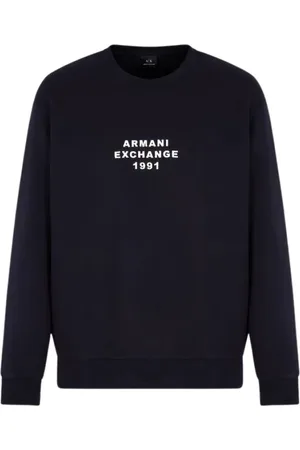 Armani Exchange Heren, Sweatshirts & Hoodies, Blauw, Maat: S