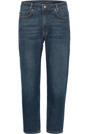 My Essential Wardrobe Dames, Jeans, Blauw, Maat: W28 Katoen